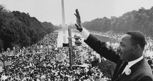 Martin Luther King Jr. at A March on Washington