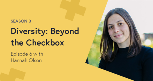 Hannah Olson Headshot on a Diversity: Beyond the Checkbox graphic