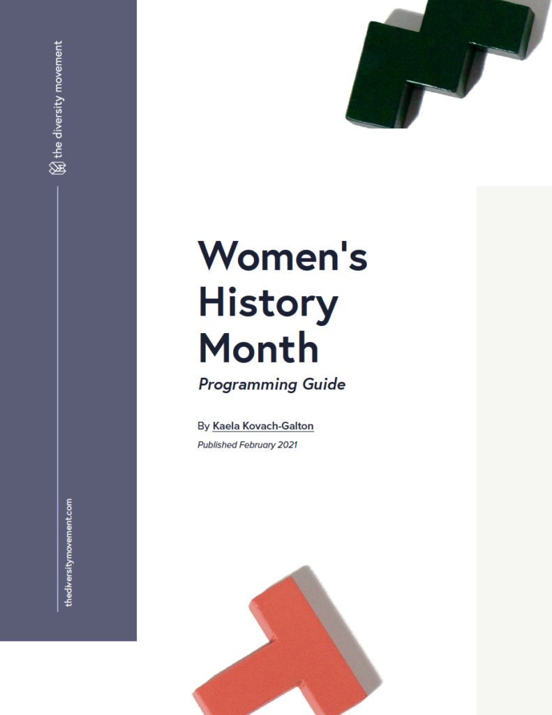 Women's History Guidebook cover image