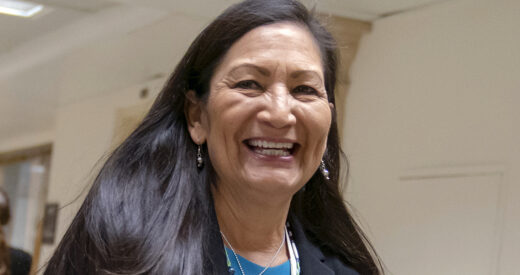 Photo of Deb Haaland smiling