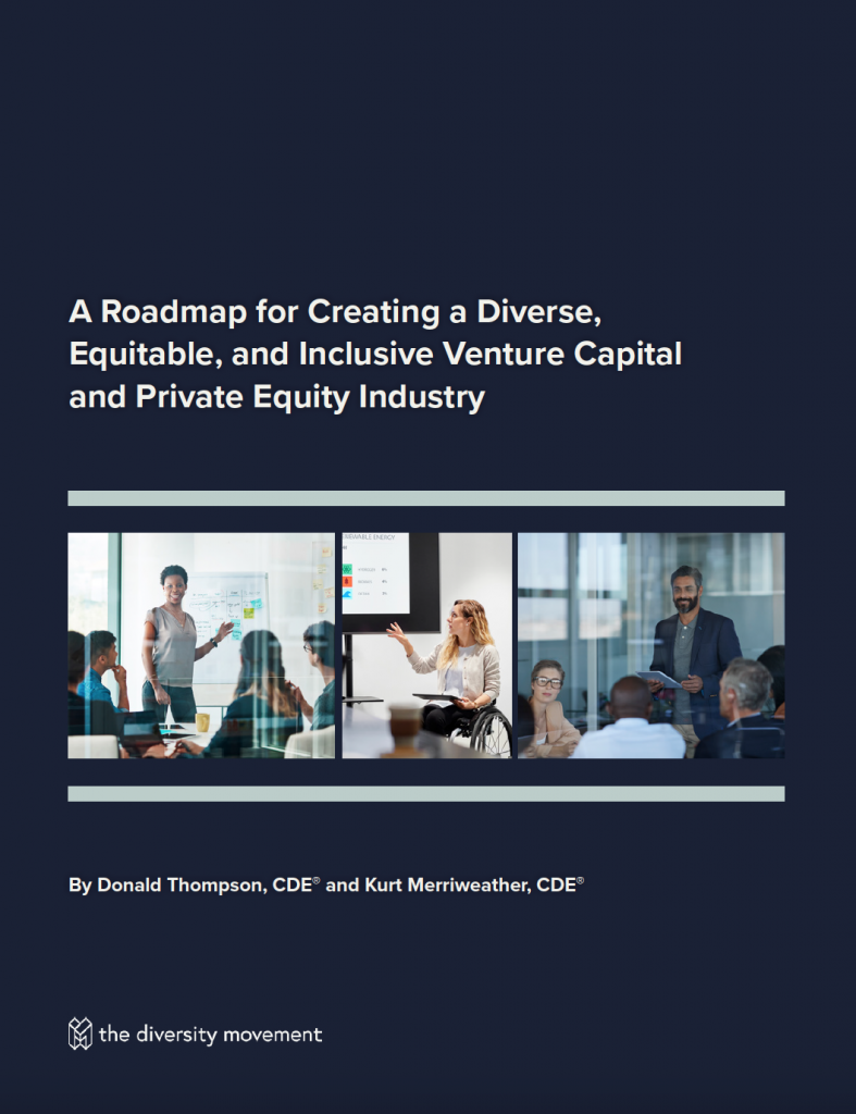 Image of the roadmap cover page featuring photos of diverse employees working together