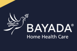 Bayada white logo