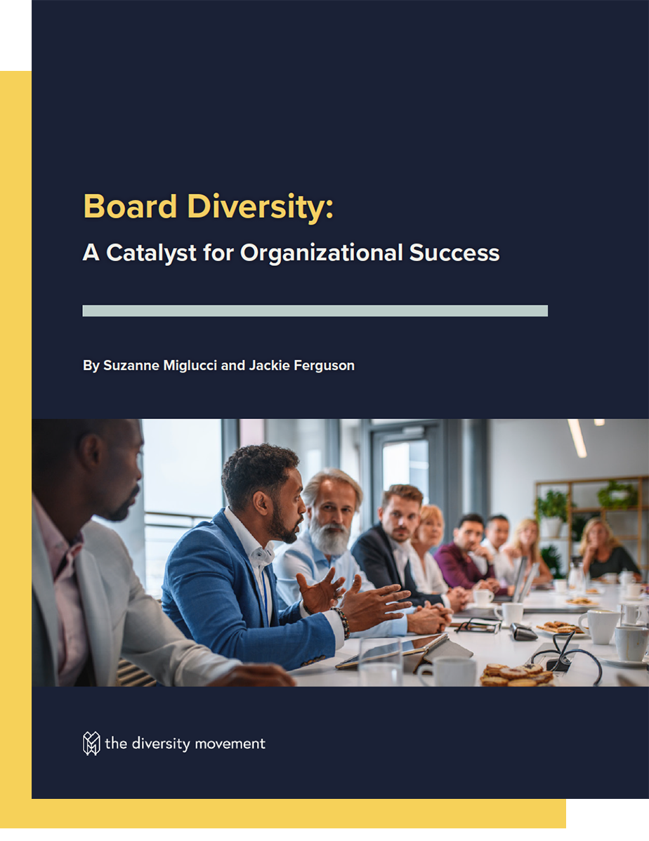 image of the whitepaper cover with the title and an image of a diverse board of directors