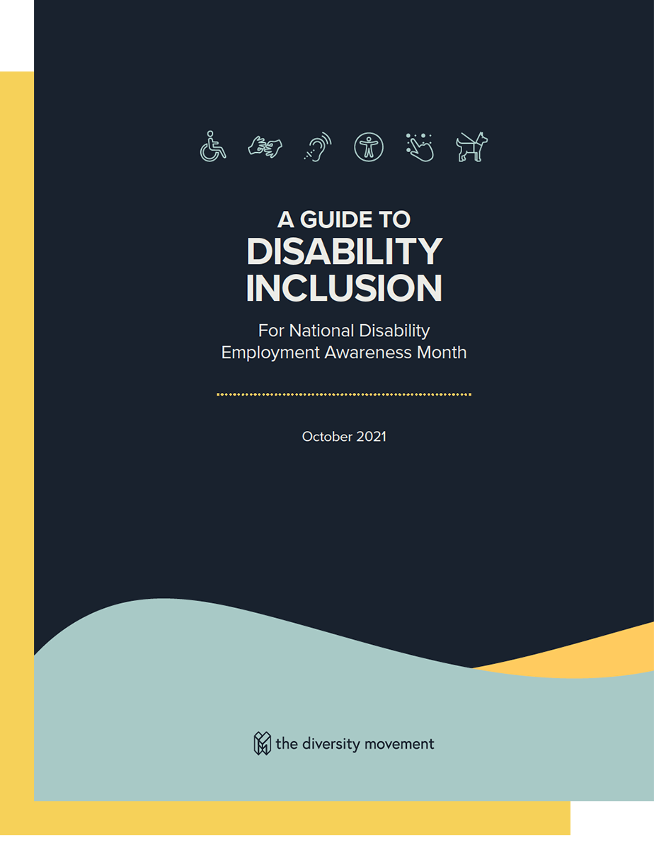 Guidebook Cover page with title and accessibility icons
