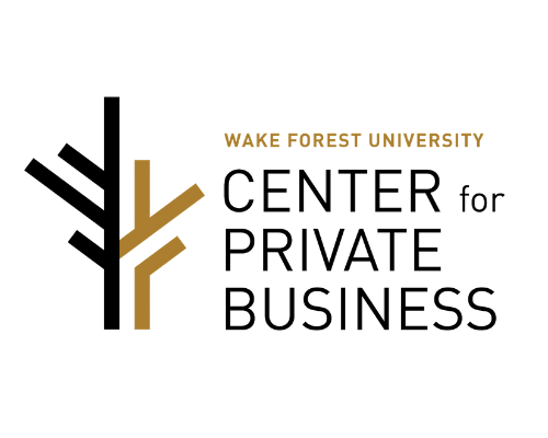 WFU Center for Private Business logo