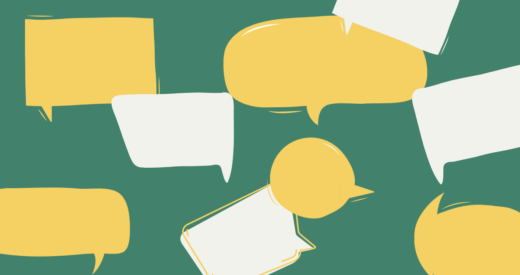 graphic of a bunch of speech bubbles