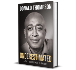 Underestimated book cover featuring an image of Donald