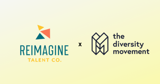 Reimagine Talent Co & TDM logos