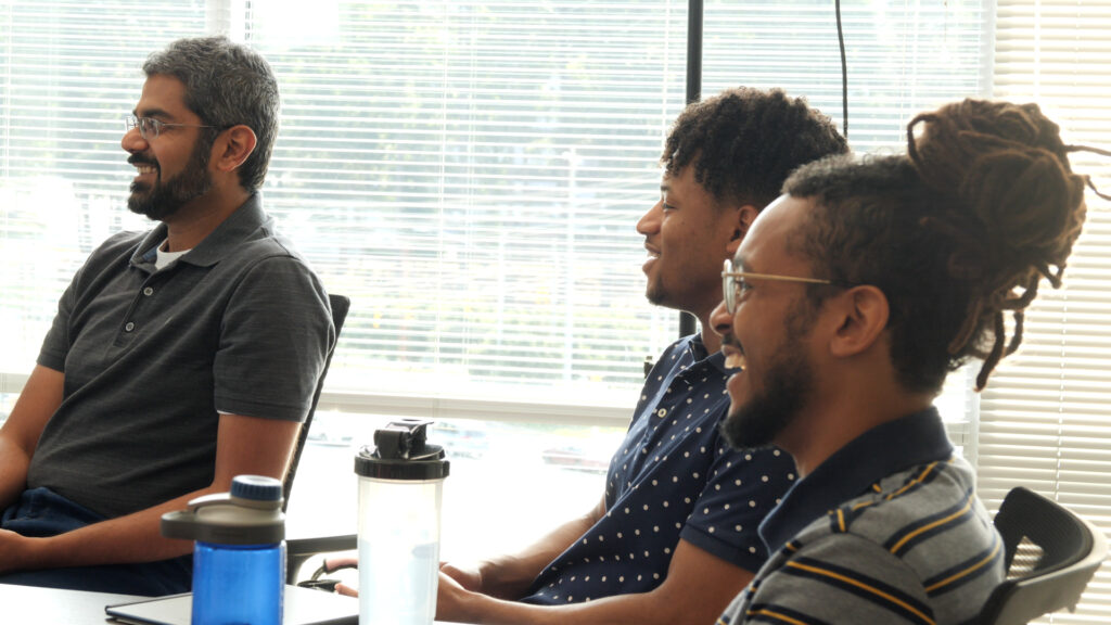 part of CRB's DEI Council in a meeting