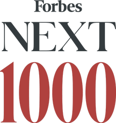 Forbes Next 1000 award logo