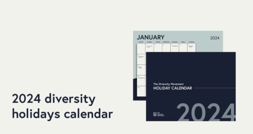 cover page of the 2024 diversity holidays calendar
