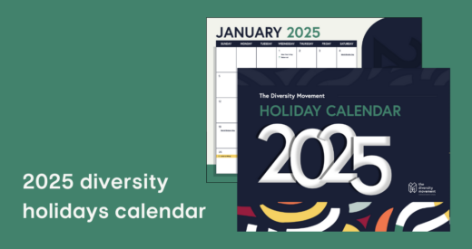 2025 diversity holiday calendar cover