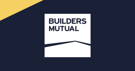 Builders Mutual logo on a case study card