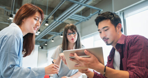 Members of Employee Engagement Group meet